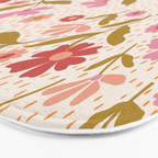 Floral Garden  Bath Mat Gallery Image 3