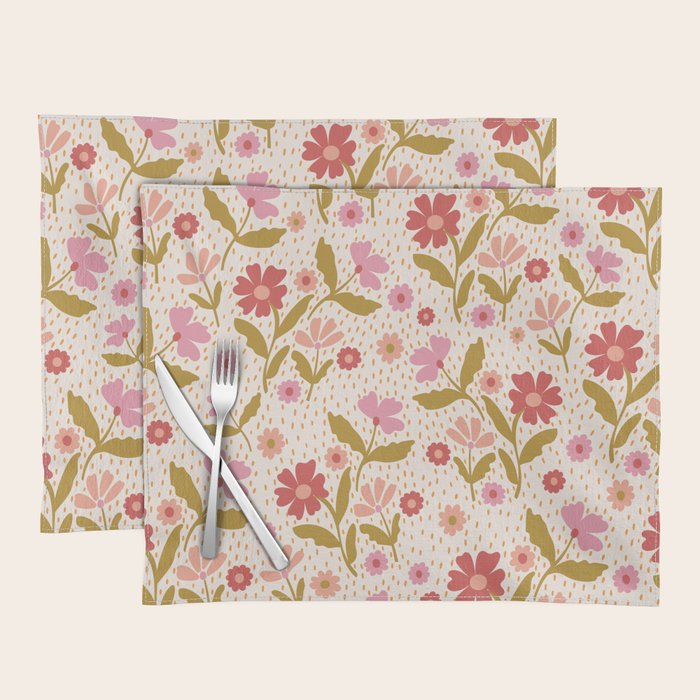Floral Garden  Placemat Gallery Image 1