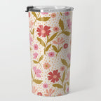 Floral Garden  Travel Mug Gallery Image 3