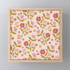 Floral Garden  Mini Art Print Gallery Image 1