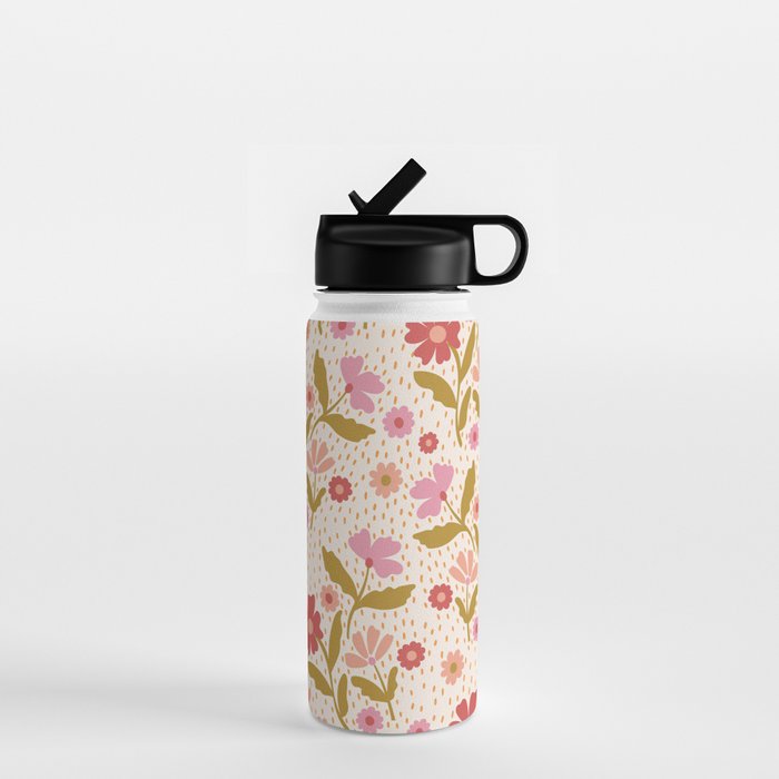Floral Garden  Water Bottle Gallery Image 1