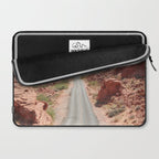 Roads Of Nevada Desert Picture | Valley Of Fire State Park Art Print | USA Travel Photography Laptop Sleeve Gallery Image 2