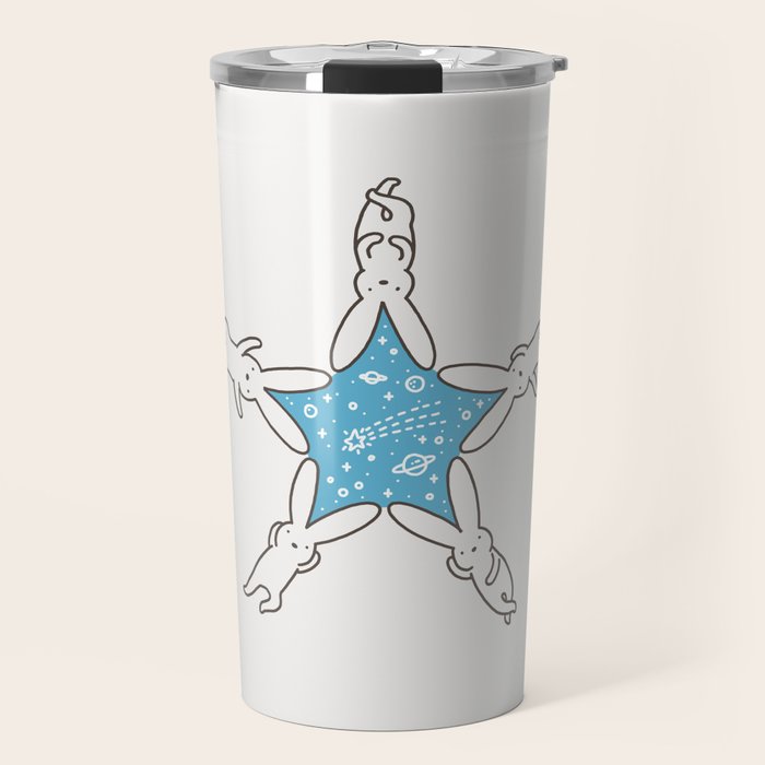 Rabbit Star Travel Mug Gallery Image 1