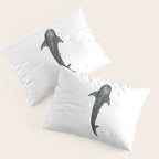 Whale shark for divers, shark lovers and fishermen Pillow Sham Gallery Image 3