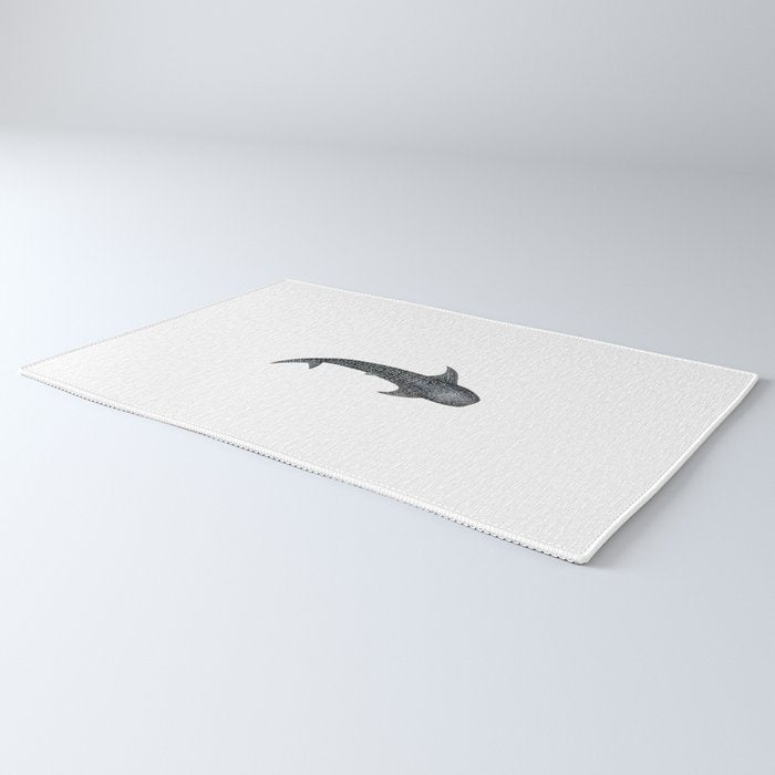 Whale shark for divers, shark lovers and fishermen Rug Gallery Image 3
