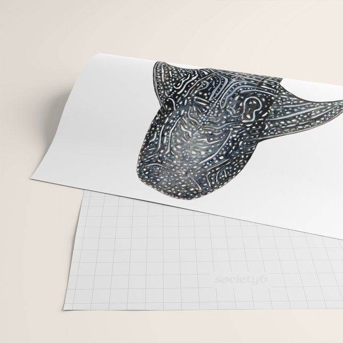 Whale shark for divers, shark lovers and fishermen Wrapping Paper Gallery Image 2