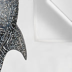 Whale shark for divers, shark lovers and fishermen Wall Tapestry Gallery Image 3