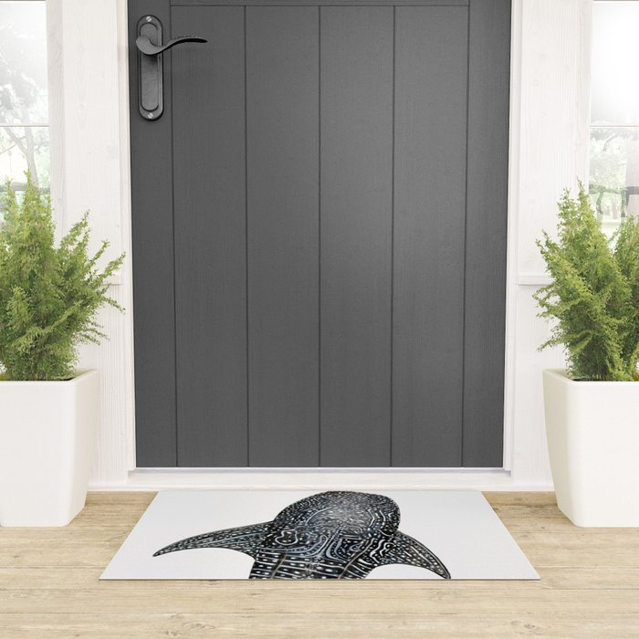 Whale shark for divers, shark lovers and fishermen Welcome Mat Gallery Image 3