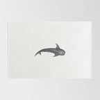 Whale shark for divers, shark lovers and fishermen Rug Gallery Image 2