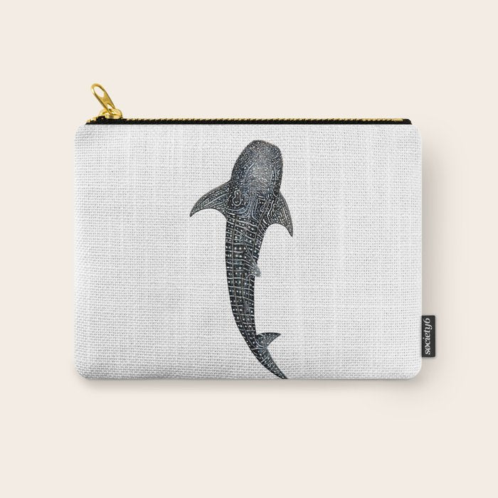 Whale shark for divers, shark lovers and fishermen Carry All Pouch Gallery Image 1