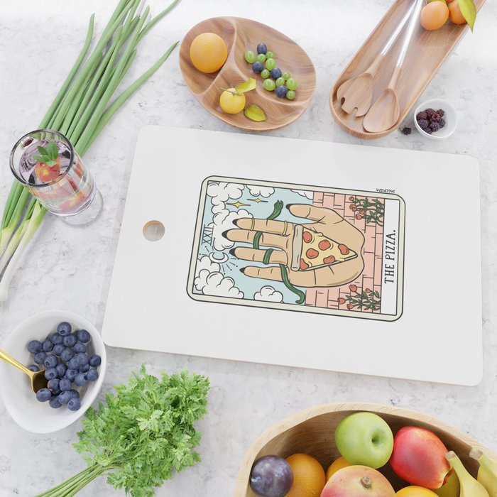 PIZZA READING (LIGHT) Cutting Board Gallery Image 2