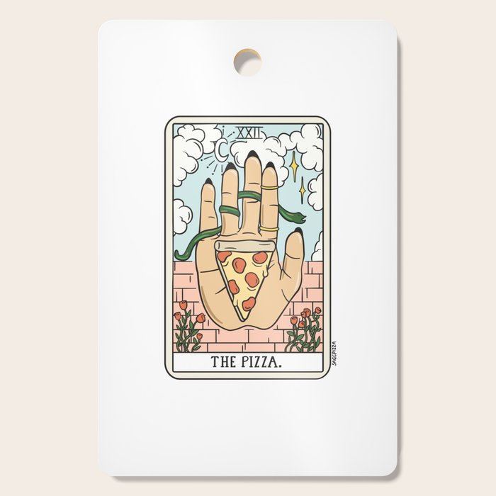 PIZZA READING (LIGHT) Cutting Board Gallery Image 1
