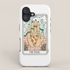 PIZZA READING (LIGHT) iPhone Case Gallery Image 1