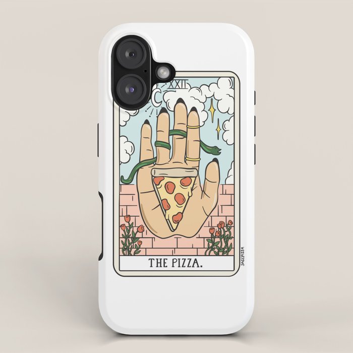 PIZZA READING (LIGHT) iPhone Case Gallery Image 1