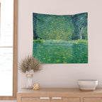 Gustav Klimt , Pond of Schloss Kammer on Attersee Wall Tapestry Gallery Image 2