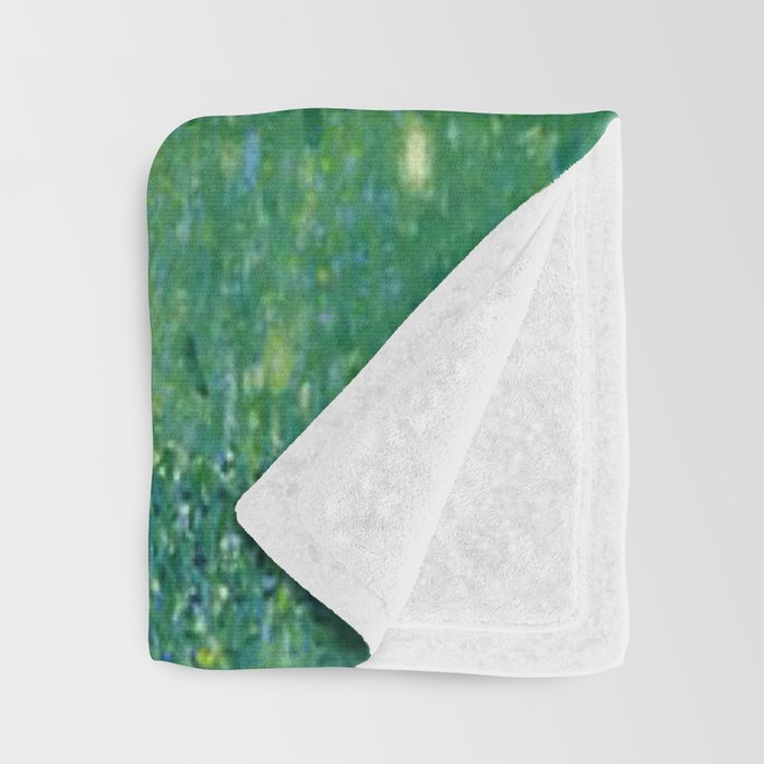 Gustav Klimt , Pond of Schloss Kammer on Attersee Throw Blanket Gallery Image 3