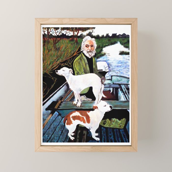 Goodfellas Dogs Painting, Artwork for Wall Art, Prints, Poster, Tshirts, Men, Women, Youth Mini Art Print Gallery Image 1