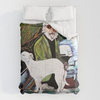 Goodfellas Dogs Painting, Artwork for Wall Art, Prints, Poster, Tshirts, Men, Women, Youth Comforter Gallery Image 6