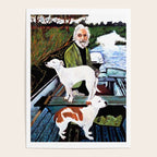 Goodfellas Dogs Painting, Artwork for Wall Art, Prints, Poster, Tshirts, Men, Women, Youth Poster Gallery Image 4