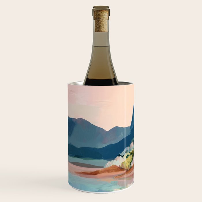 Pastel Lake Reflections Wine Chiller Gallery Image 2