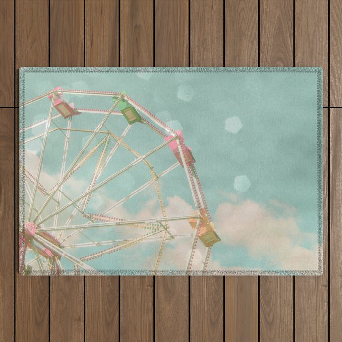 Candy Wheel Outdoor Rug Gallery Image 1