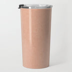solid woven - peach Travel Mug Gallery Image 3