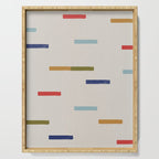 Simple Paper Modernist Art No.2 Serving Tray Gallery Image 1