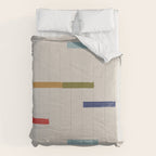 Simple Paper Modernist Art No.2 Comforter Gallery Image 6