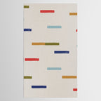 Simple Paper Modernist Art No.2 Tablecloth Gallery Image 2
