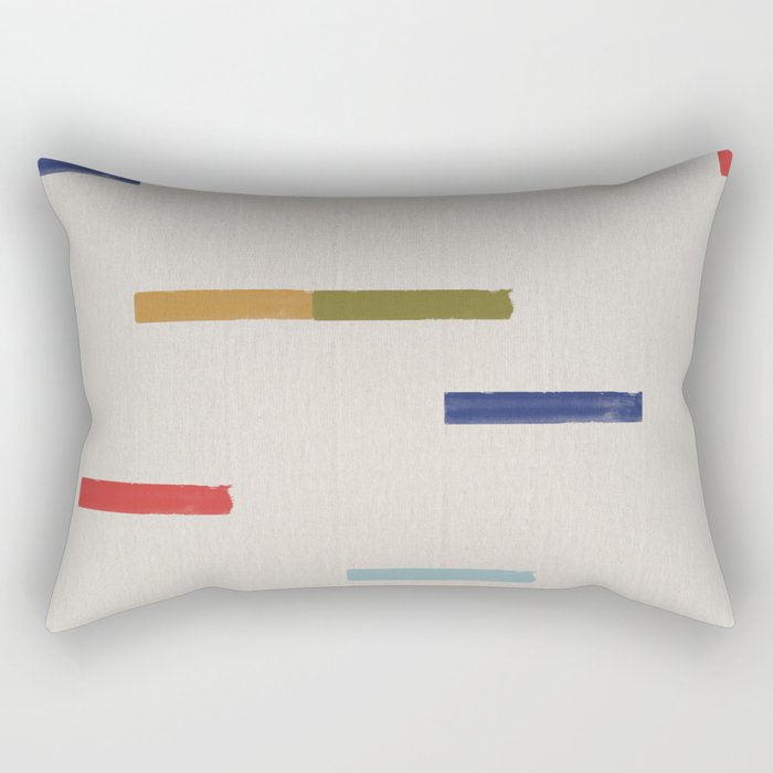 Simple Paper Modernist Art No.2 Rectangular Pillow Gallery Image 2