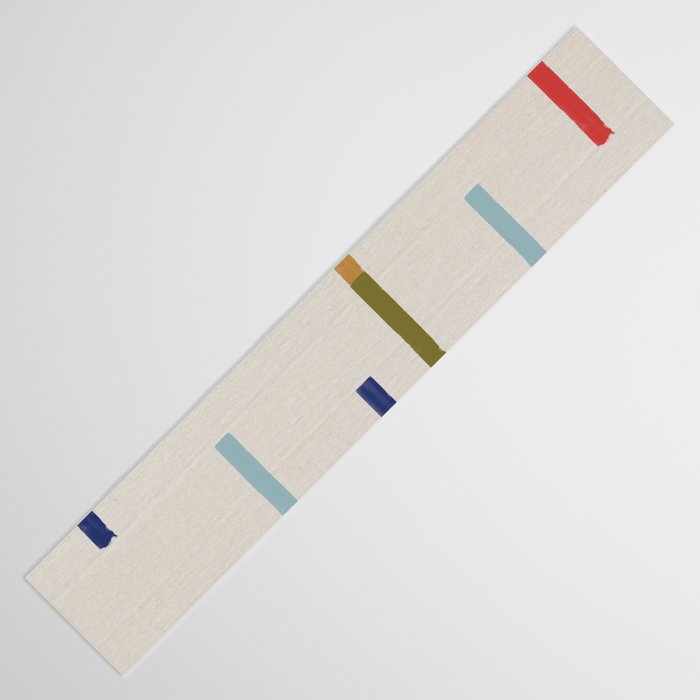 Simple Paper Modernist Art No.2 Table Runner Gallery Image 3