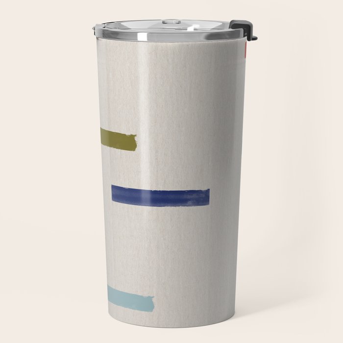 Simple Paper Modernist Art No.2 Travel Mug Gallery Image 2