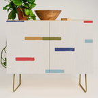 Simple Paper Modernist Art No.2 Credenza Gallery Image 1