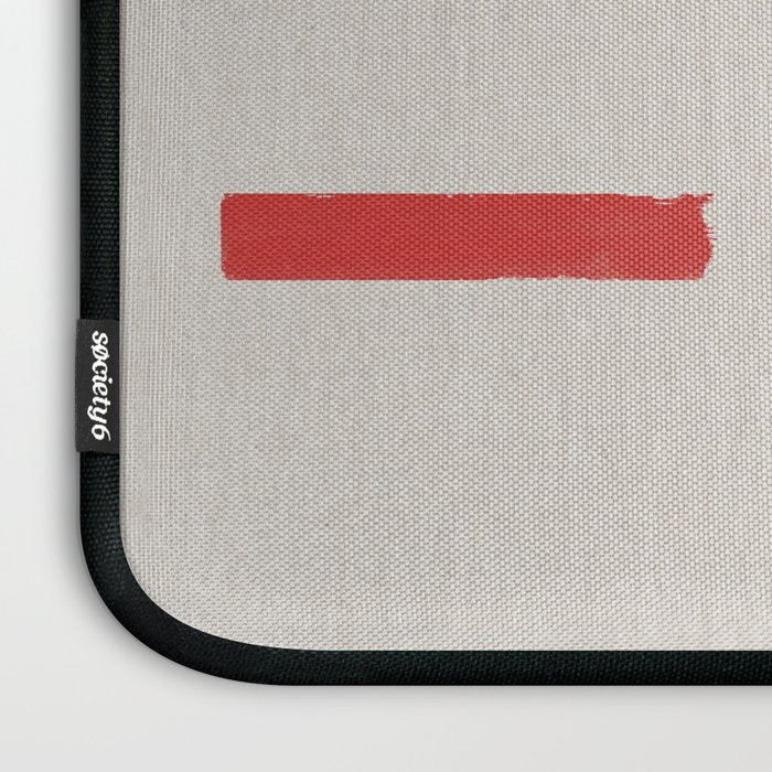 Simple Paper Modernist Art No.2 Laptop Sleeve Gallery Image 3