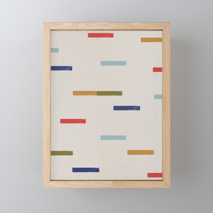 Simple Paper Modernist Art No.2 Mini Art Print Gallery Image 1