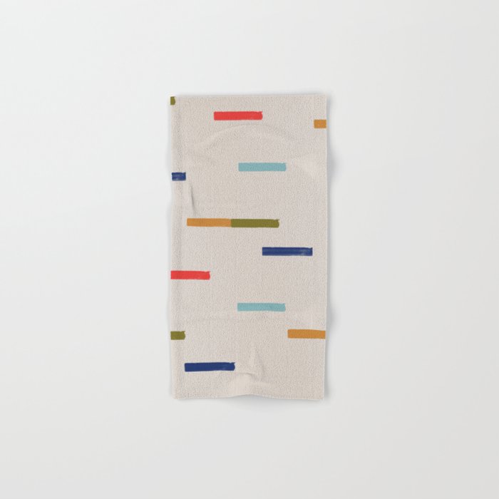 Simple Paper Modernist Art No.2 Bath Towel Gallery Image 1