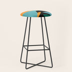 Modern Abstraction 7 Stool Gallery Image 1