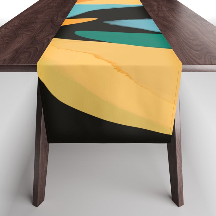 Modern Abstraction 7 Table Runner Gallery Image 1