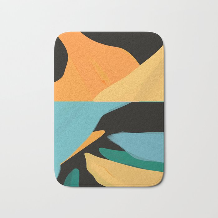 Modern Abstraction 7 Bath Mat Gallery Image 1
