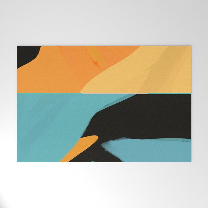 Modern Abstraction 7 Welcome Mat Gallery Image 1