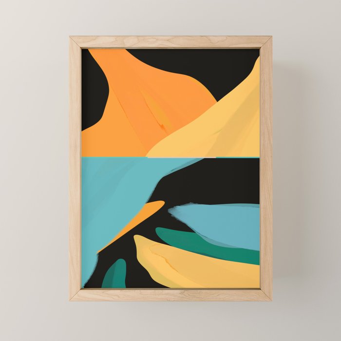 Modern Abstraction 7 Mini Art Print Gallery Image 1