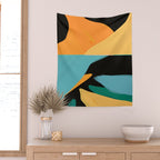 Modern Abstraction 7 Wall Tapestry Gallery Image 2
