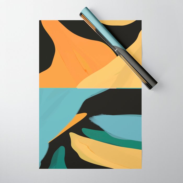 Modern Abstraction 7 Wrapping Paper Gallery Image 1