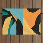 Modern Abstraction 7 Outdoor Rug Gallery Image 1