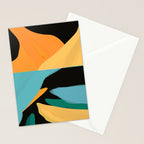 Modern Abstraction 7 Stationery Card Gallery Image 2