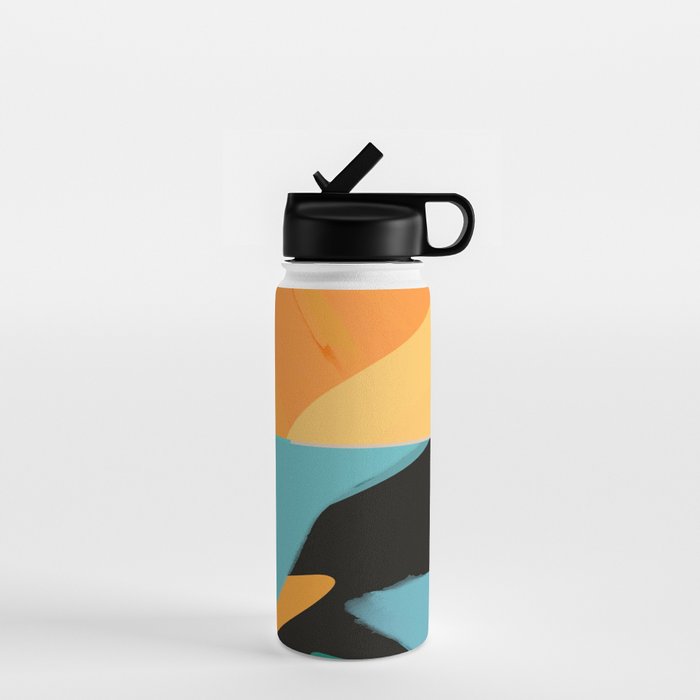 Modern Abstraction 7 Water Bottle Gallery Image 1