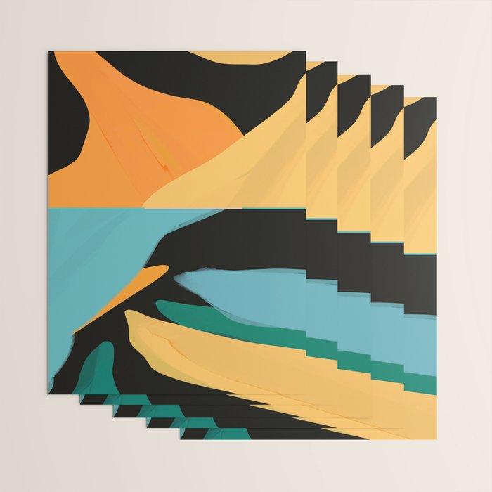 Modern Abstraction 7 Wrapping Paper Gallery Image 3