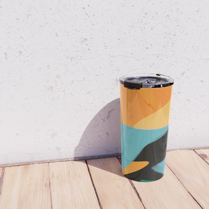 Modern Abstraction 7 Travel Mug Gallery Image 4
