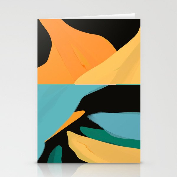Modern Abstraction 7 Stationery Card Gallery Image 1