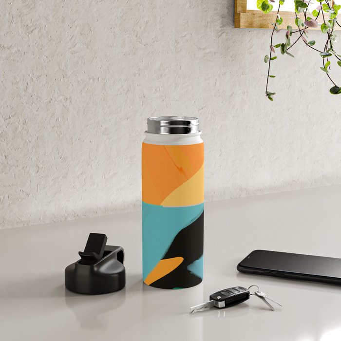 Modern Abstraction 7 Water Bottle Gallery Image 4